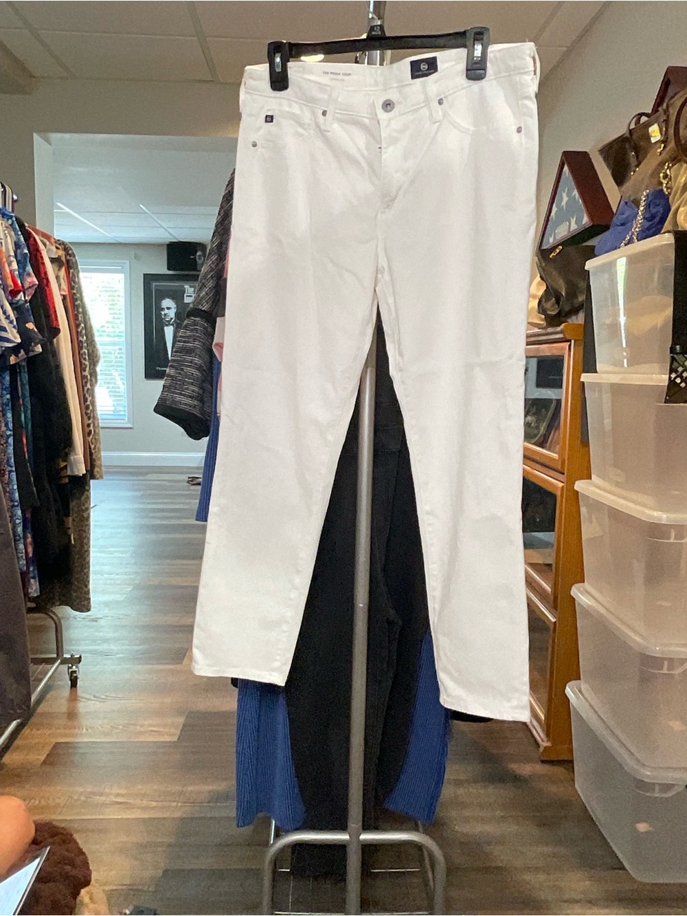 AG Adriano Goldschmied White Skinny Jeans